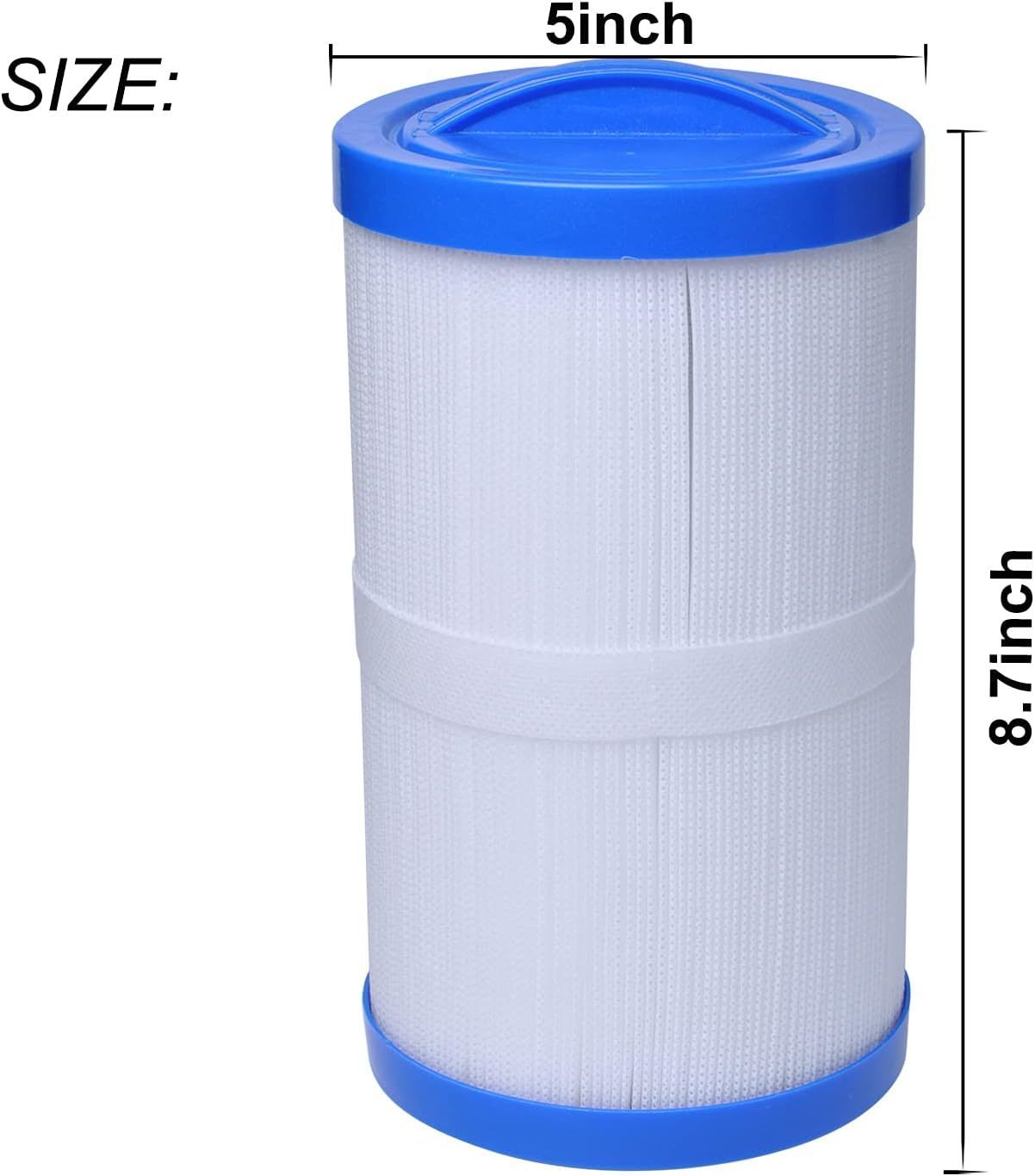 2pcs PWW35L Hot Tub Filter Cartridge Filter Compatible with Unicel 4CH-935 Waterway 817-4035 Teleweir 35 SF