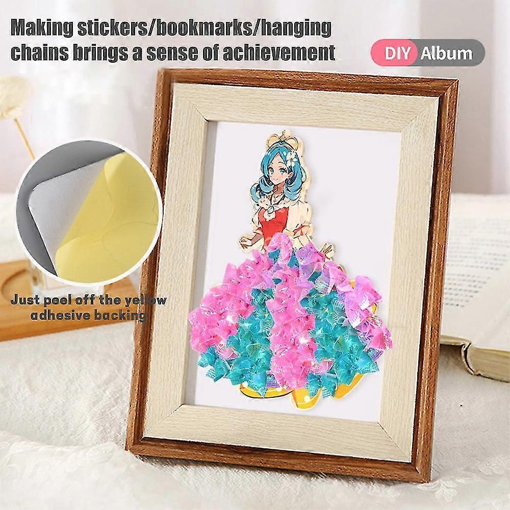 Creative Diy Poke Art Fabric Puzzle Puncture Painting Poking Drawing Boards Kits