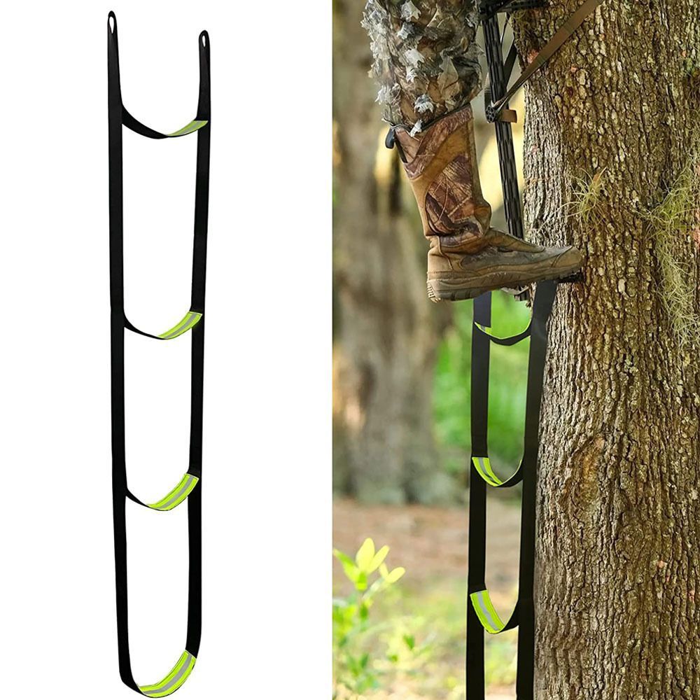 Climbing Aider Climbing Tree Steps Tree Saddle Accessories Climbing Rope Ladder for Hunting