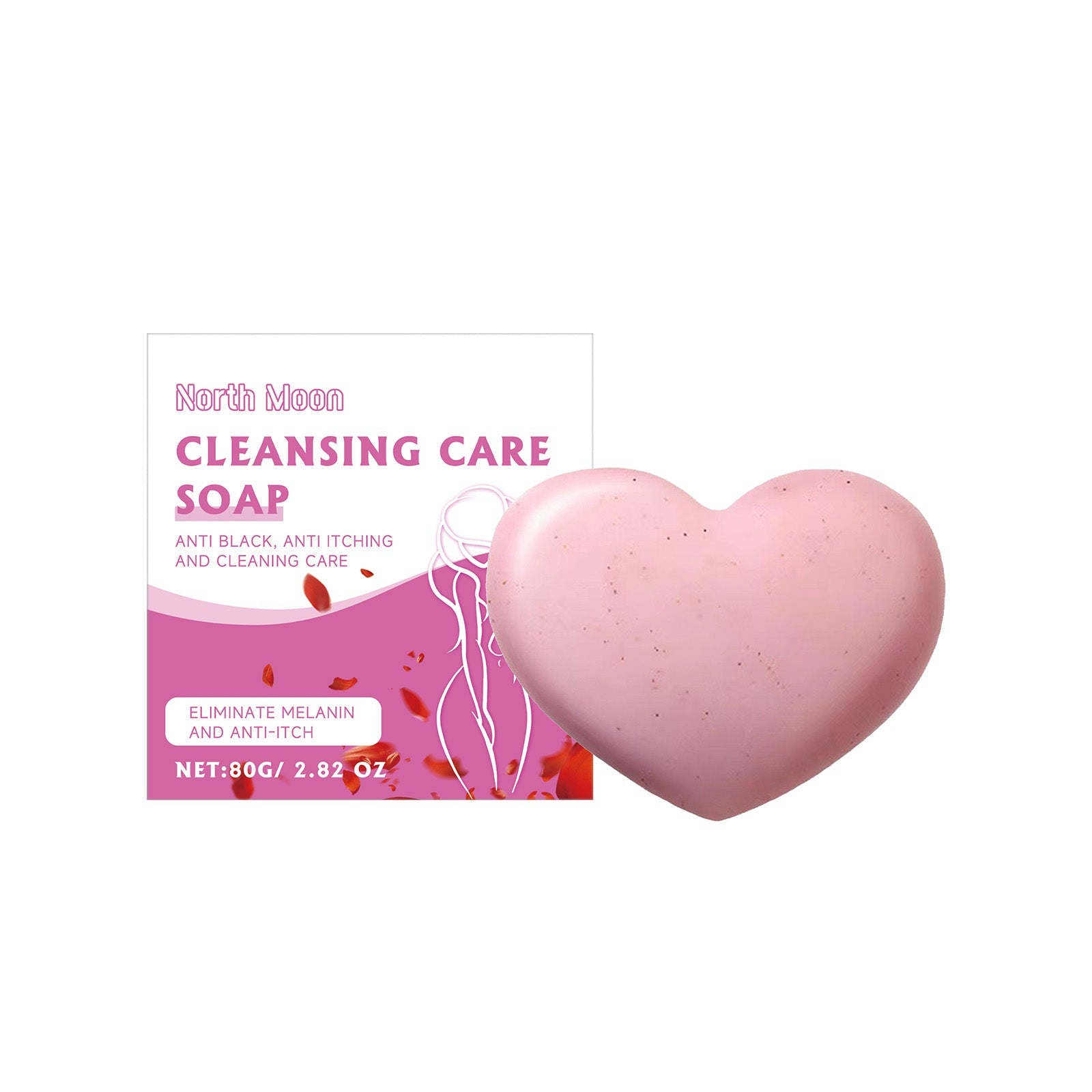 Body Cleansing Soap for Women, Deep Pore, Moisturizing, Soothing ,80g