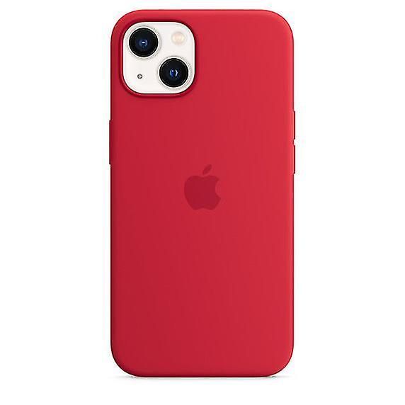 For iPhone 13 Phone Case - Silicone Cover with MagSafe Support for Quick Charging and Animation Prompts