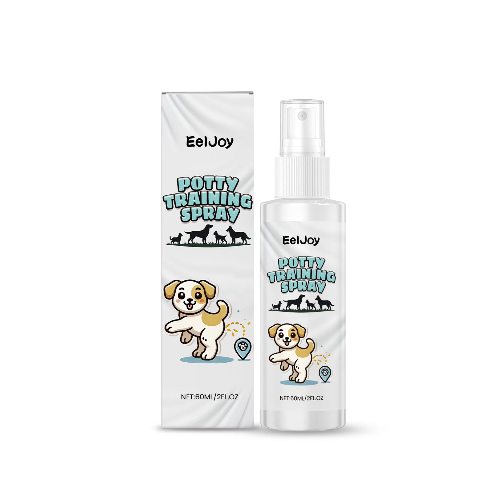 Dog Toilet Training Spray, Pet Care, Easy Potty Training, Fix Location, Fast Results ,60ml