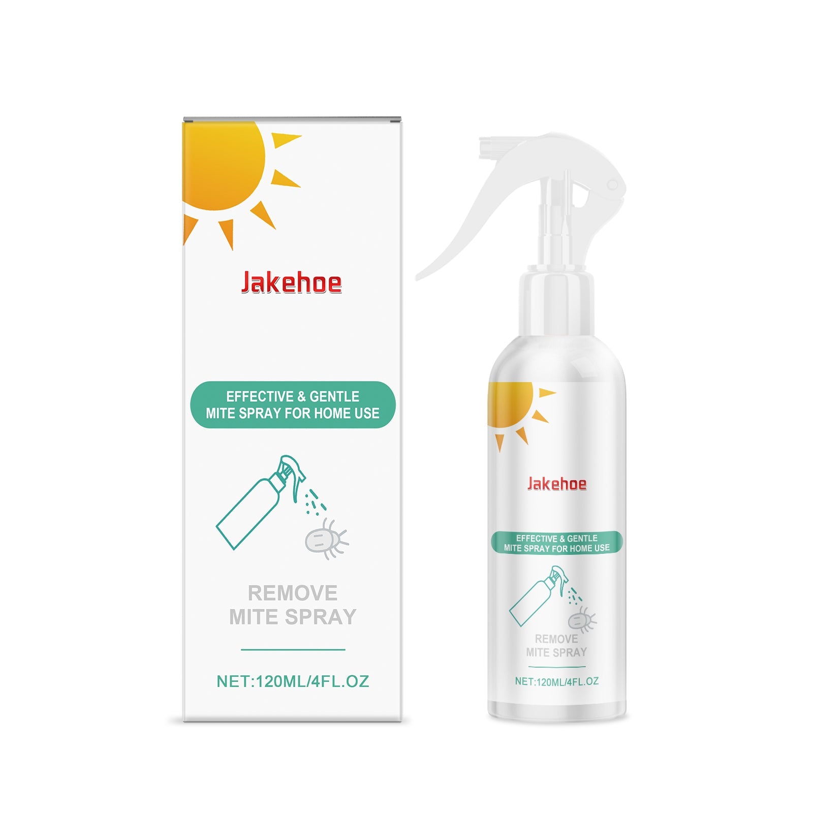 Herbal Mite Repellent Spray, Household Cleaning, Bed Sofa Bedding Care, Quick Evaporation ,120ml