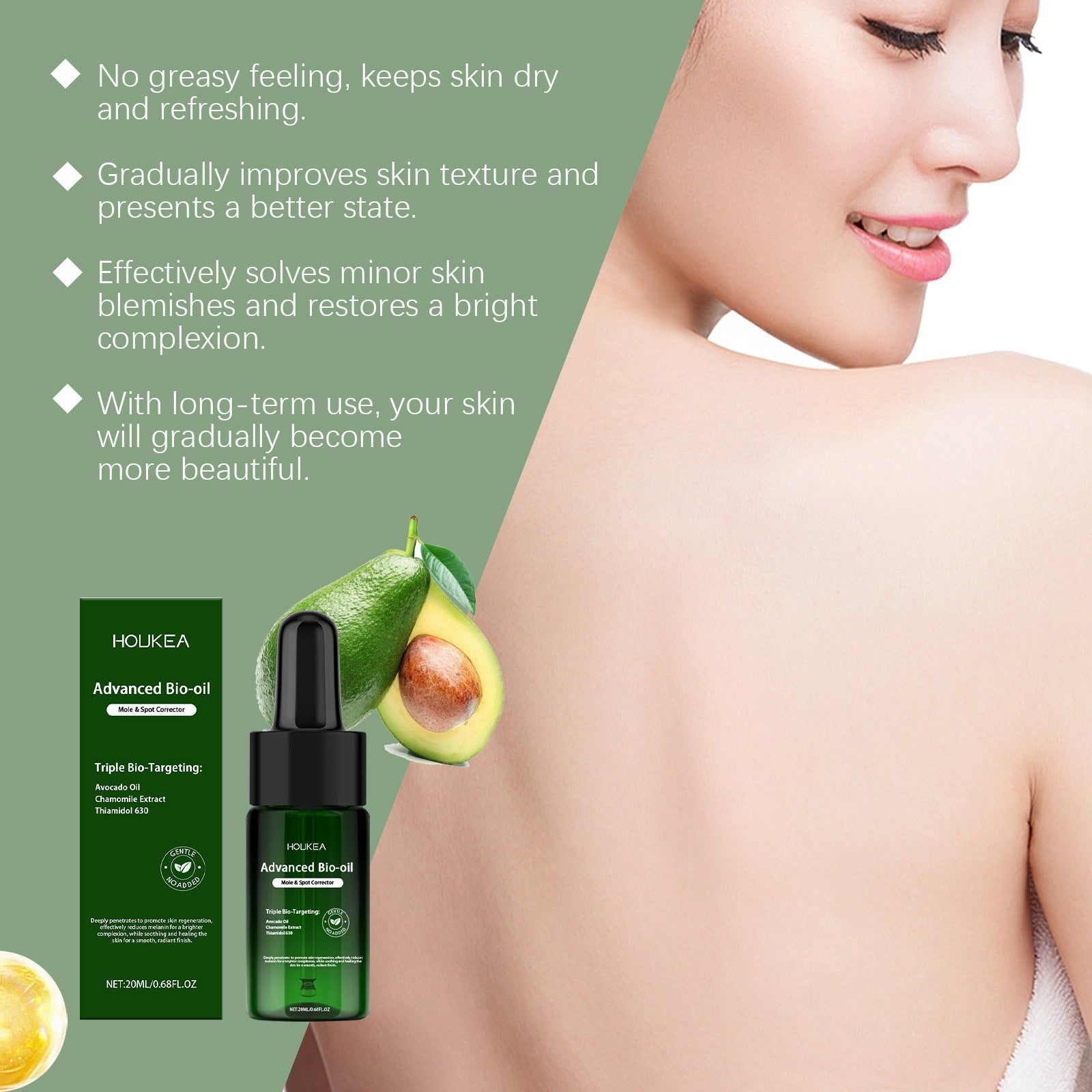 De-Yu Care Essence, Gentle Skin Care for Brightening, Soothing, Moisturizing ,20ml