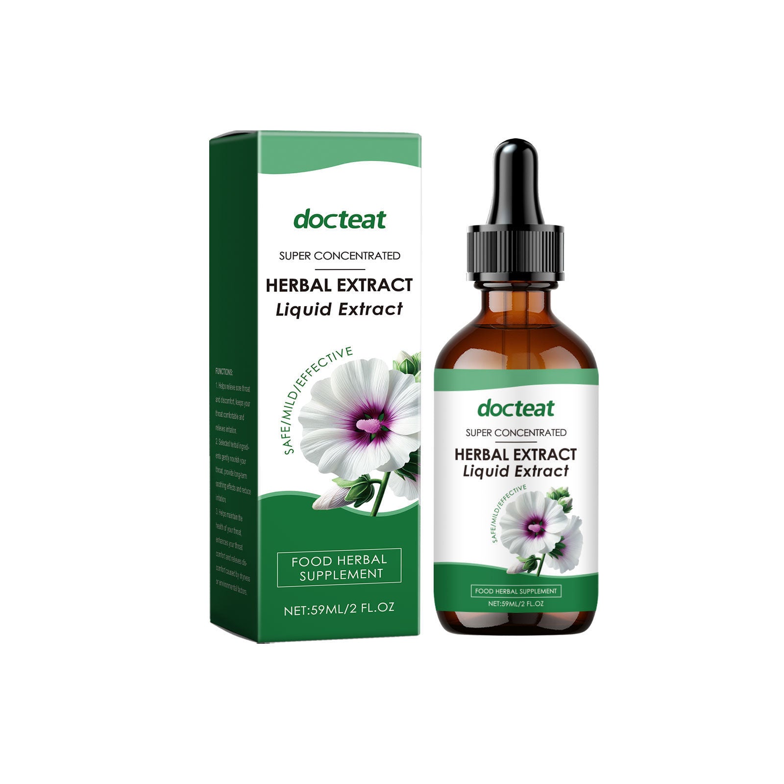 Boost Your Health Naturally, Vegetarian Herbal Supplement Drops for Body Comfort ,59ml