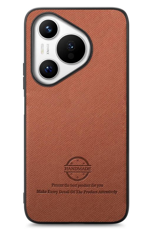 Twill Fabric Leather Phone Case For Huawei Pura 70 Pro+