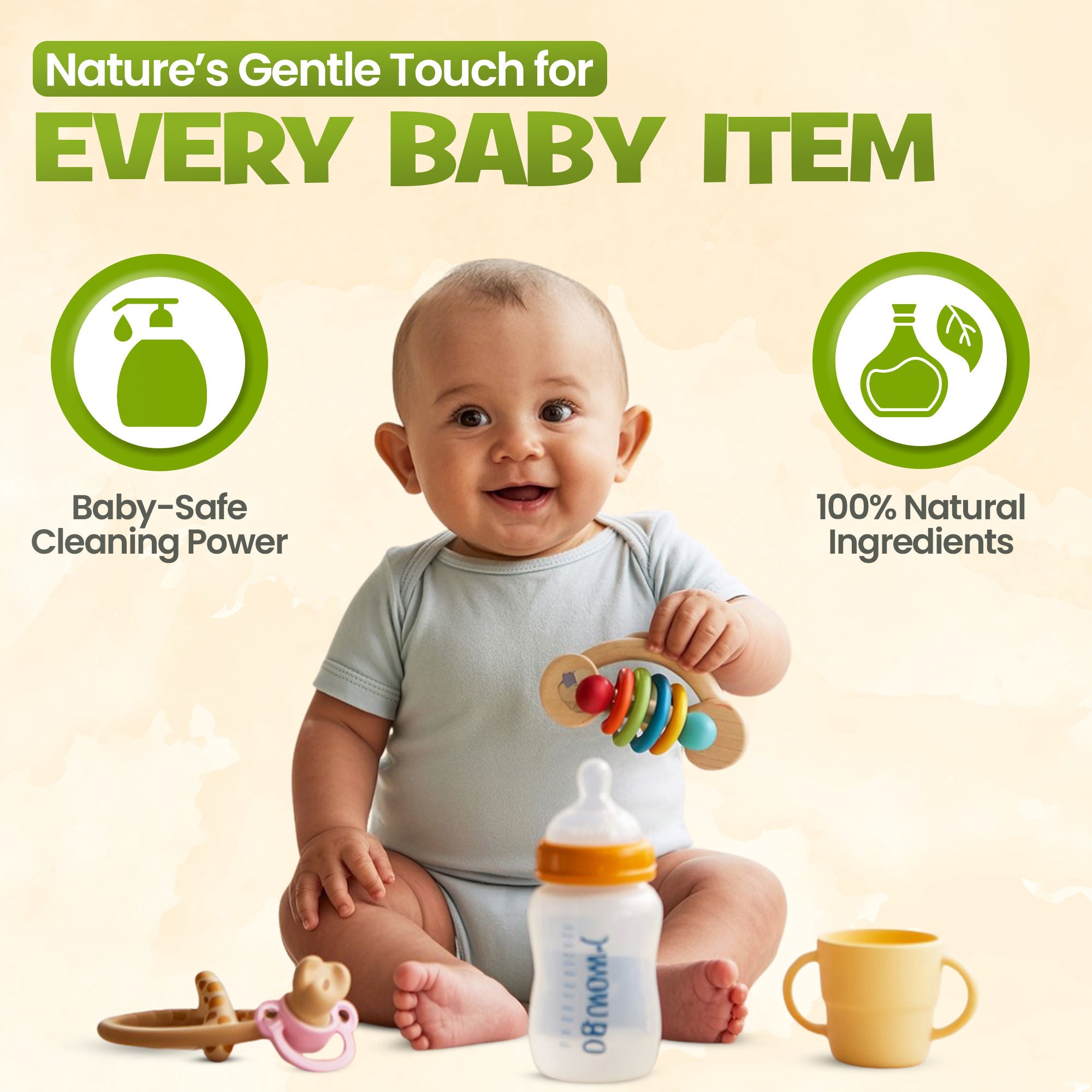 ENFANT Organic Nipple & Bottle Liquid Cleaner