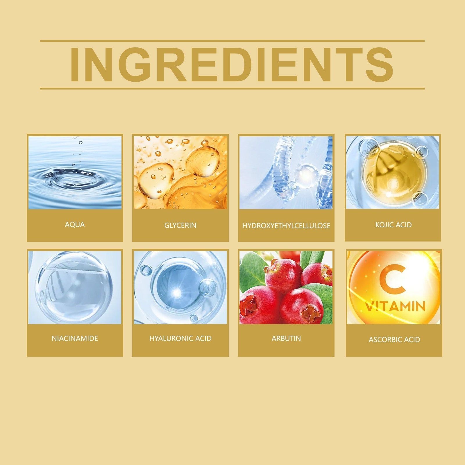 Brightening Skin Care Serum, Hydrates, Nourishes, Lightens Dark Spots, Revitalizes ,100ml