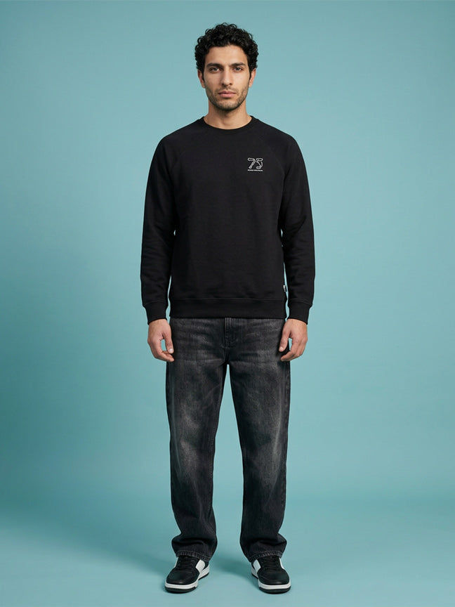RSPR BLACK LONG SLEEVE SWEATSHIRTS No.73