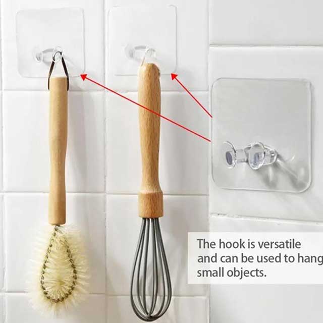 1 Piece Wall Storage Hook Hanger – Durable Wall-Mounted Organizer for Coats, Bags, and Keys