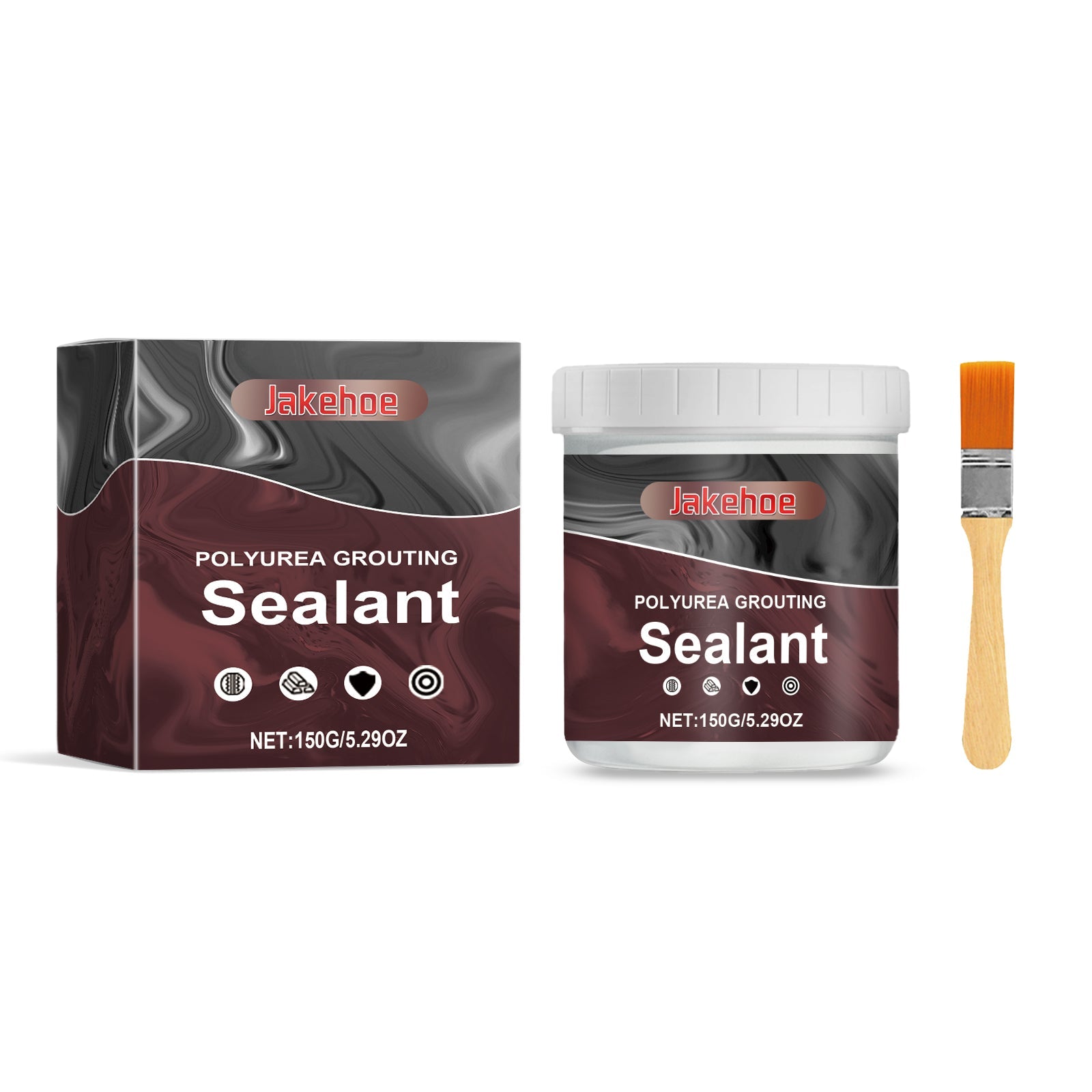 Polyurea Waterproof Sealant, Crack Repair, Leakproof, Durable, Easy Application ,150g