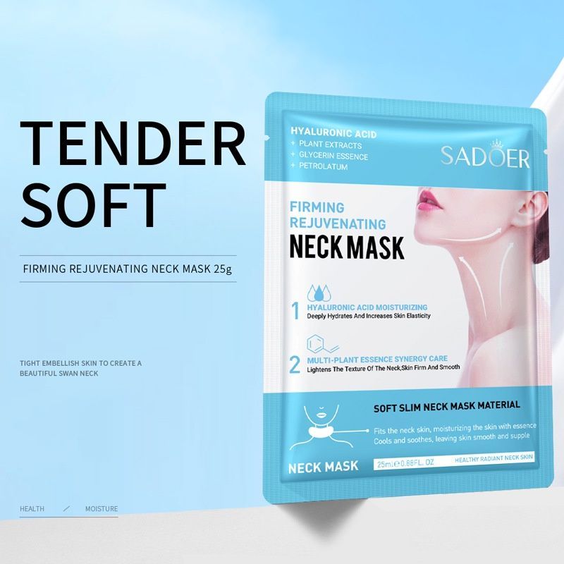 Hydrating Neck Mask 25g, Reduces Neck Lines - 001-SD97182