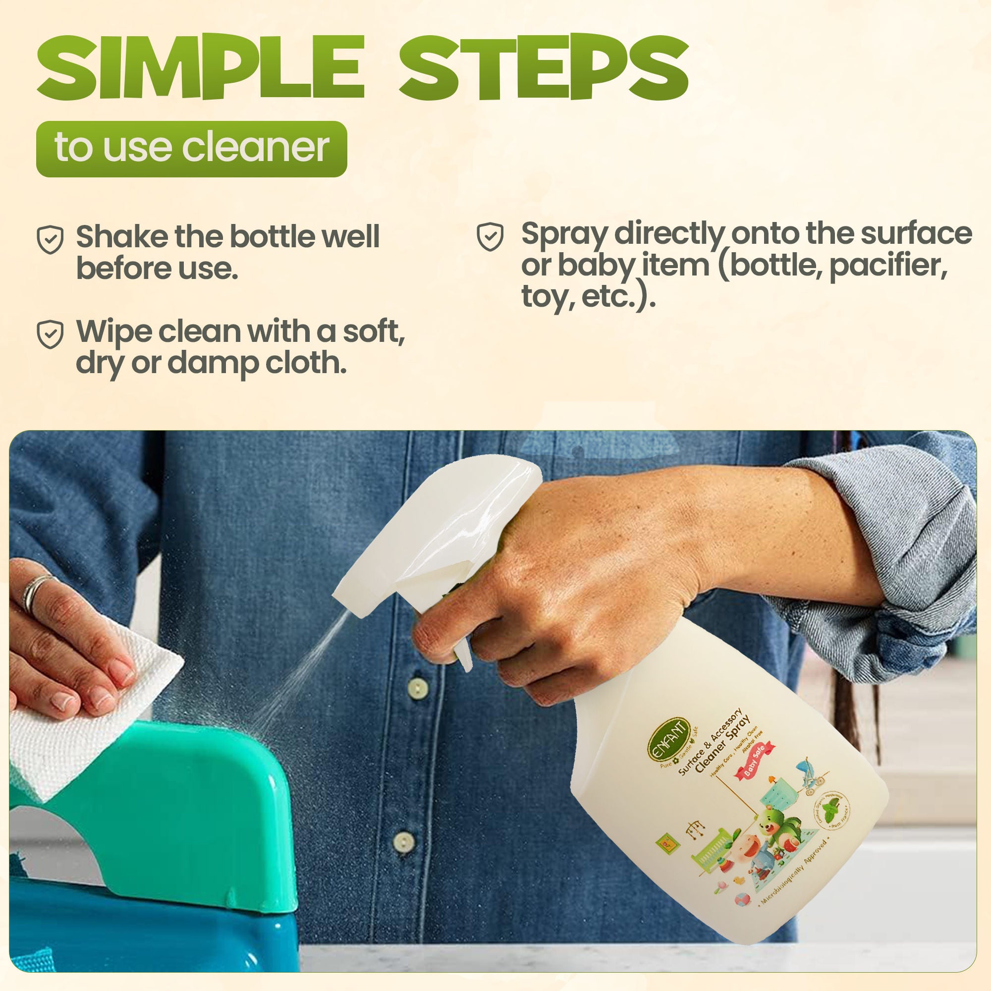 ENFANT Surface & Accessory Cleaner Spray