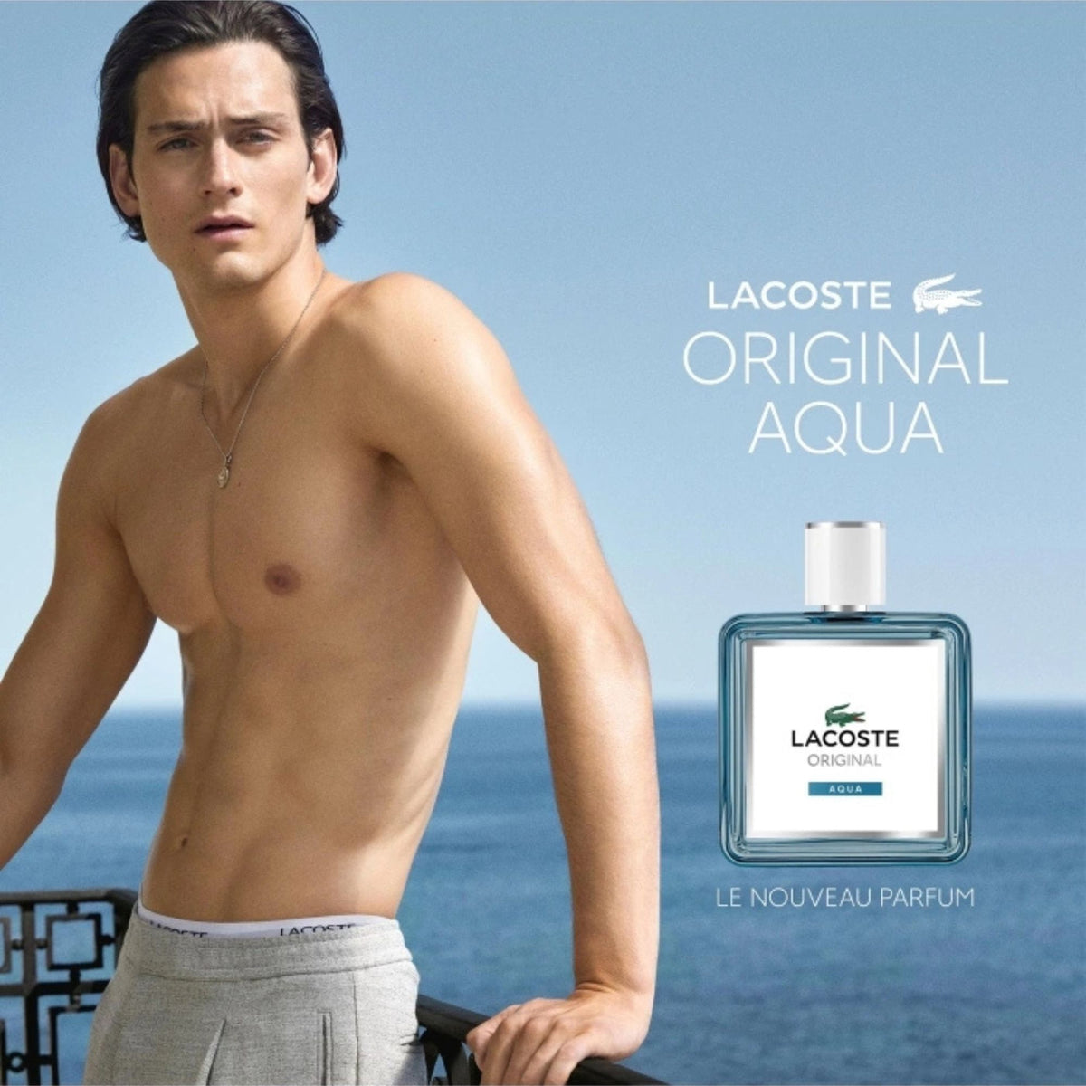 Lacoste Original Aqua Eau de Parfum for Men, 100ml