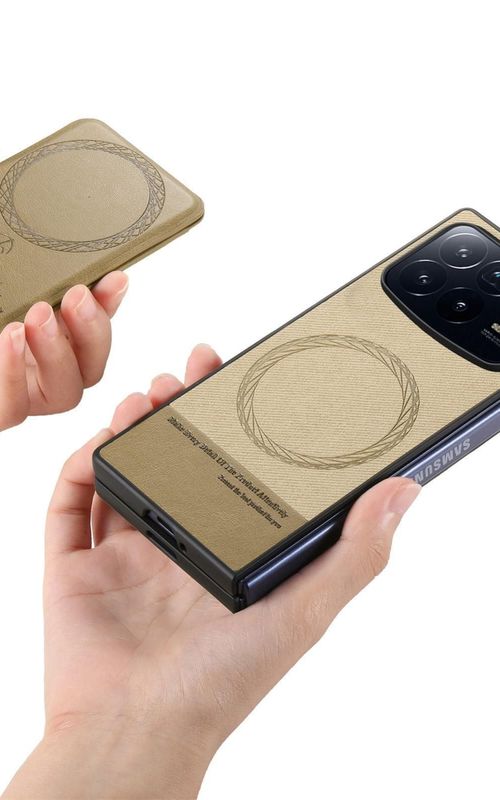 Twill Fabric Leather Skin Phone Case For Xiaomi Mix Fold 4