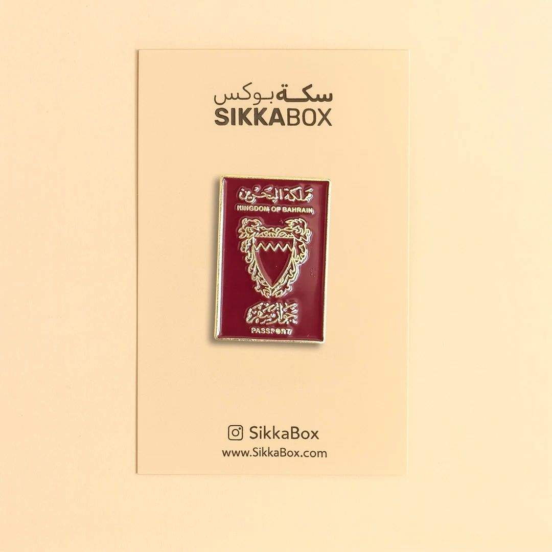 GCC Passport Metal Stickers