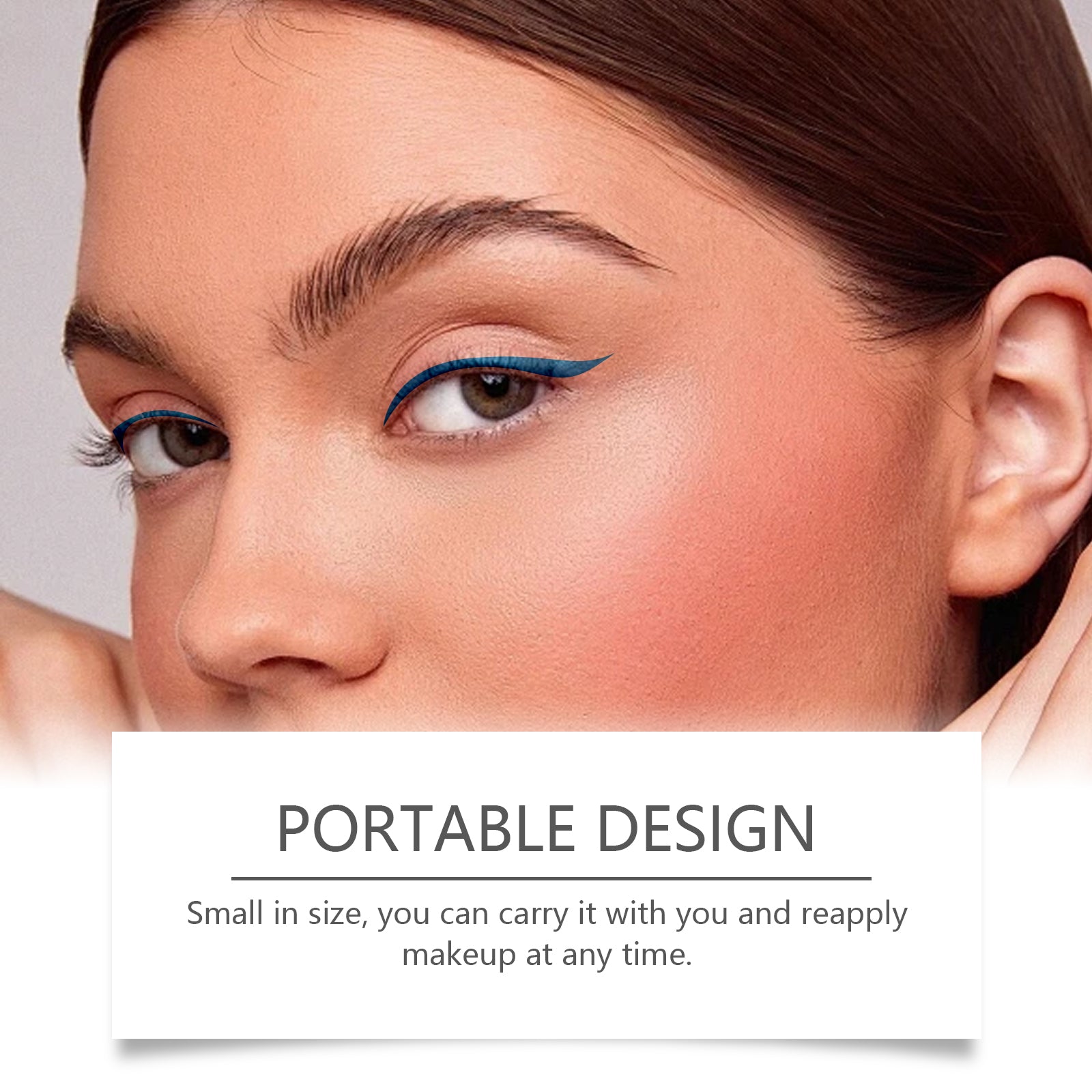 Silky Moisturizing Eyeliner, Long-Lasting Natural Color, Easy to Apply, Gentle for Sensitive Eyes ,2g