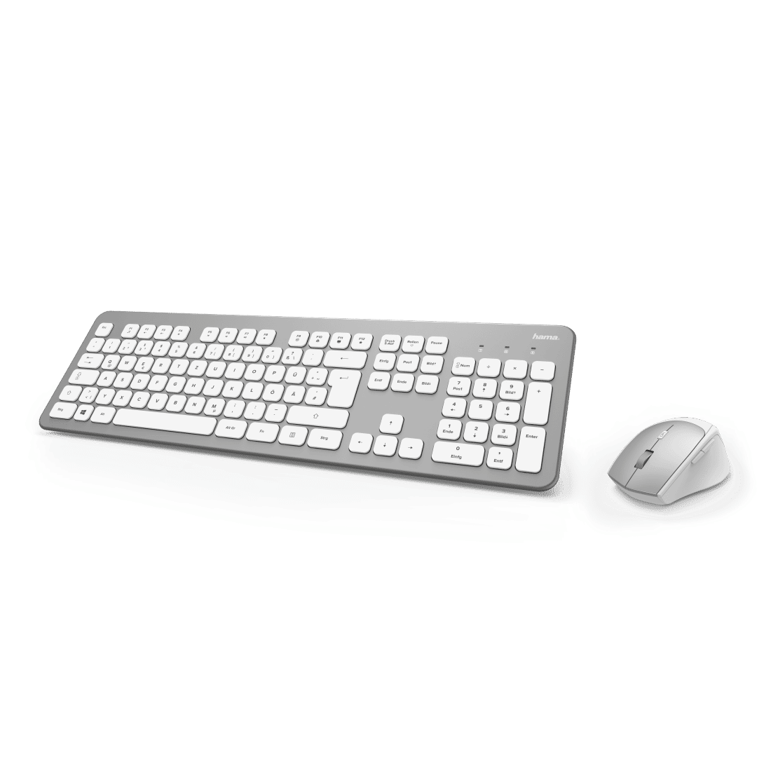 HAMA 182676 Whisper-quiet mouse and keyboard