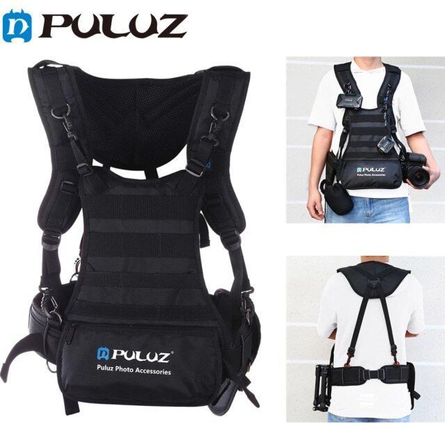 Shoulders Double Shoulders Fit Belt Holder Holder Sling Belt for SLR / DSLR Came