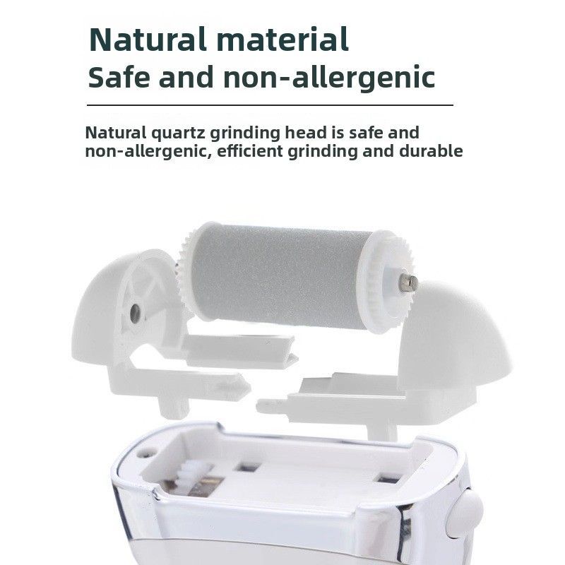 USB Rechargeable Electric Foot Callus Remover White
