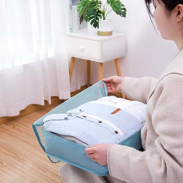 7-Piece Set Portable Luggage Organizer – Travel Storage Bags for Efficient Packing & Organization