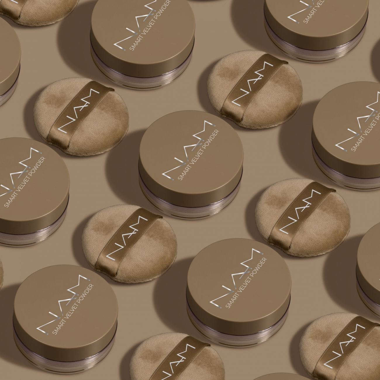 NAM Smart Powder Puff Vegan Velvet Powder Applicator