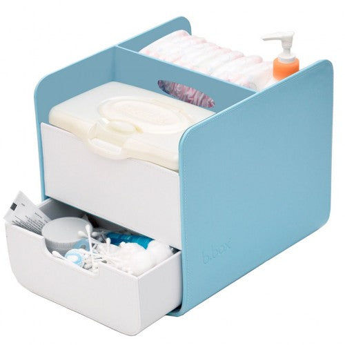 B.Box Caddy Blue Lagoon Diaper Box