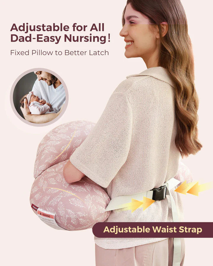 Momcozy - Nursing Pillow - Light Pink