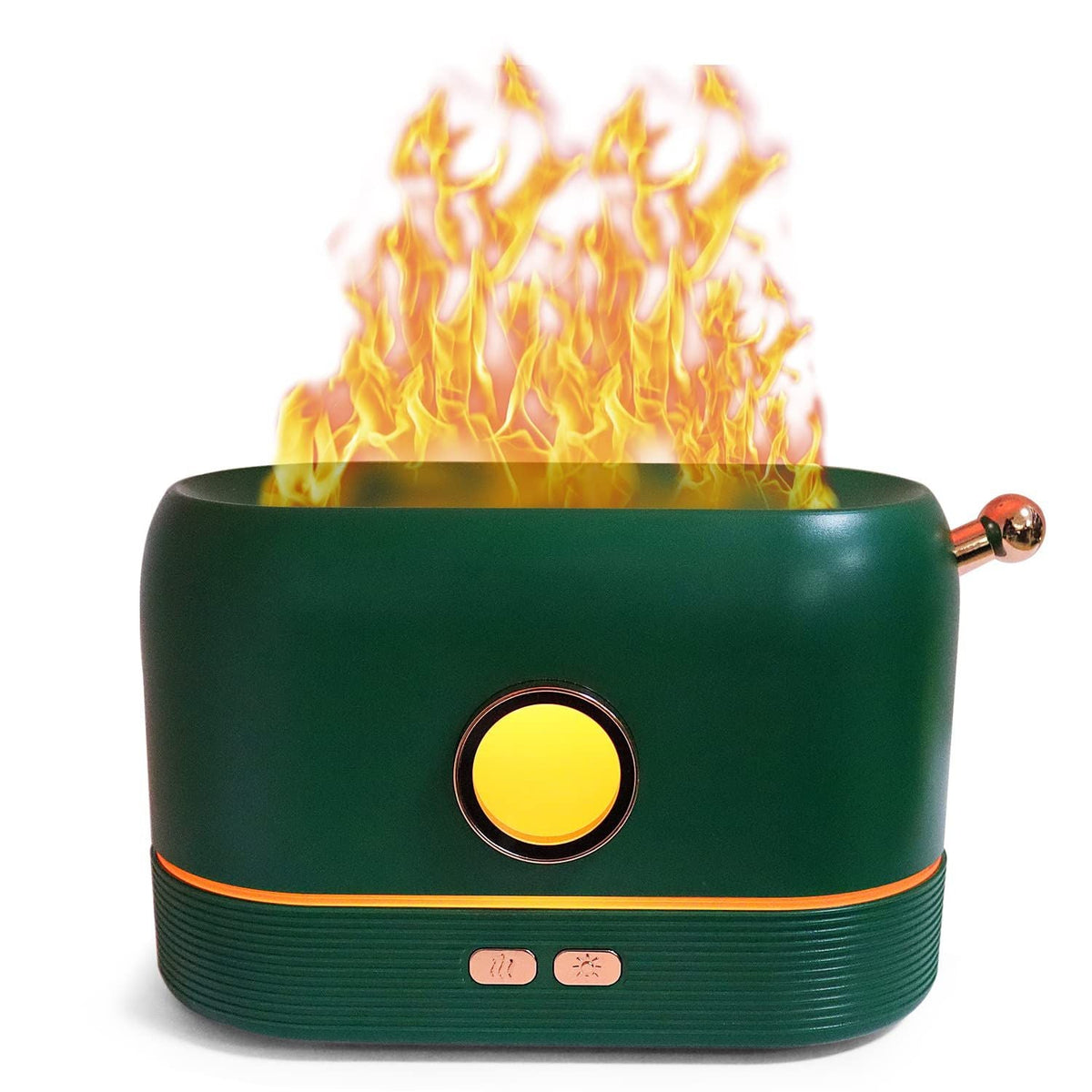 Aroma Diffuser For Essential Oils Color Changing Flame Air Humidifier For Home Office