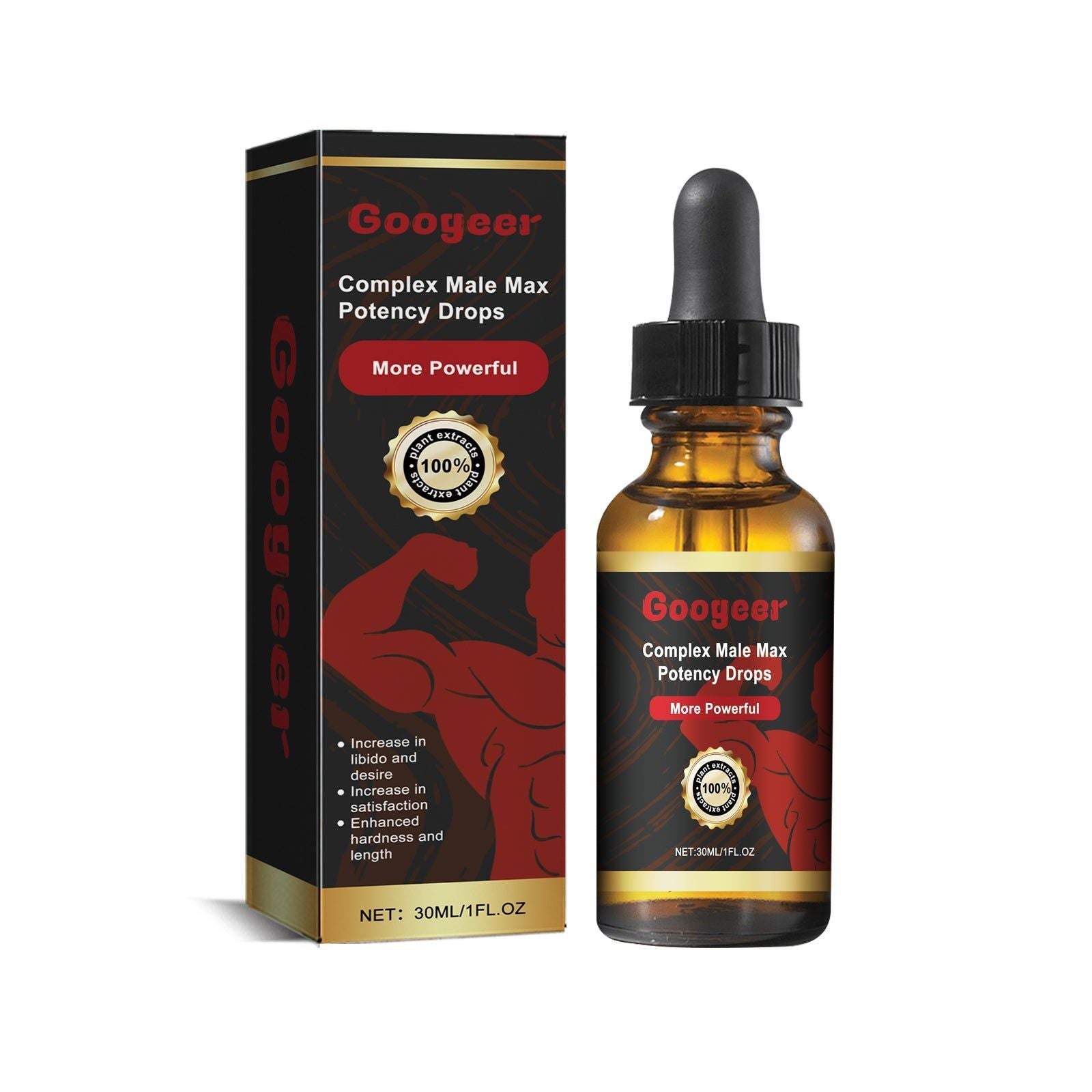 Boost Your Vitality with Top-Rated Male Enhancement Drops, Body Care, Libido & Hardness ,30ml