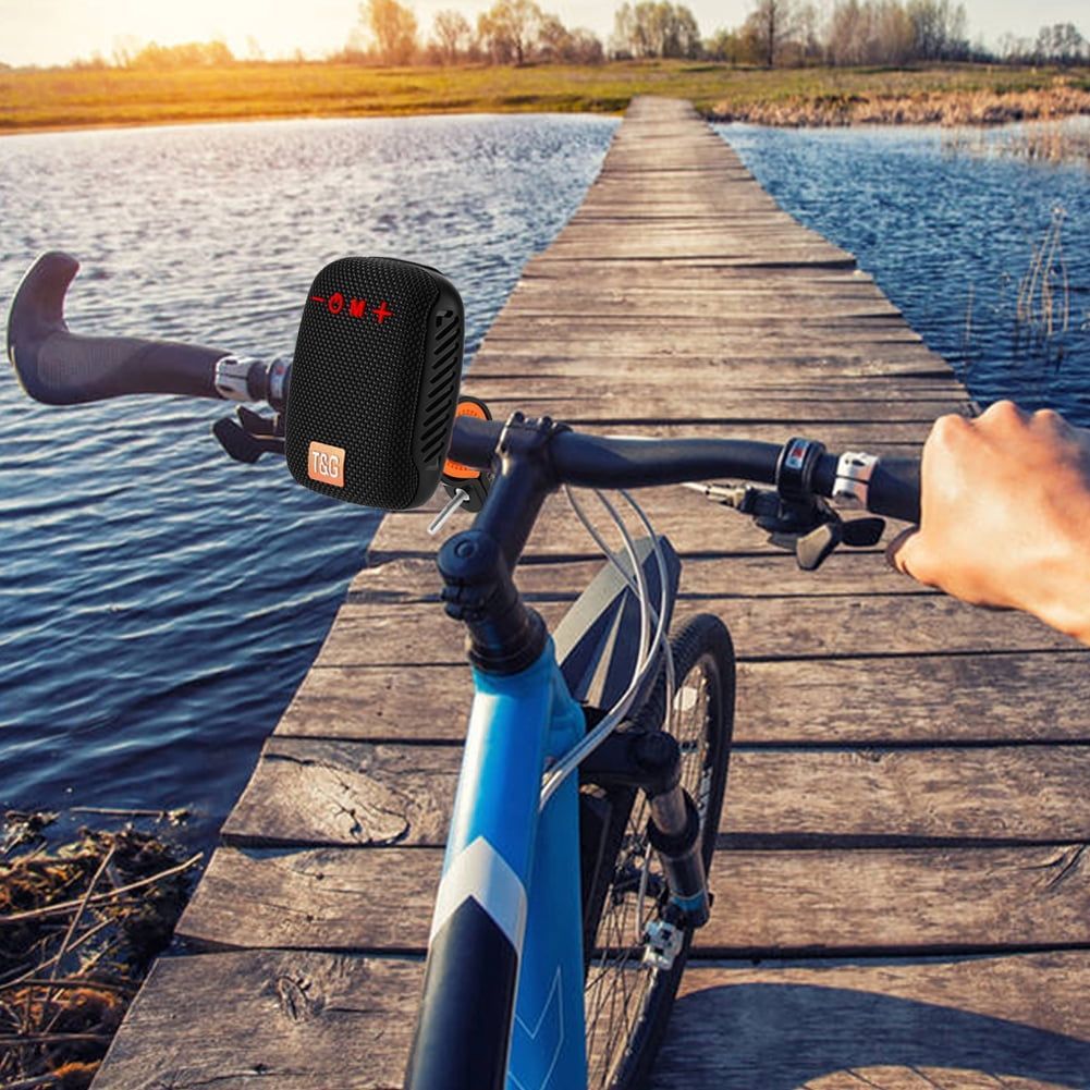 Portable Bluetooth Speaker for Bike Travel Outdoor Speaker Stereo Handlebar Speaker