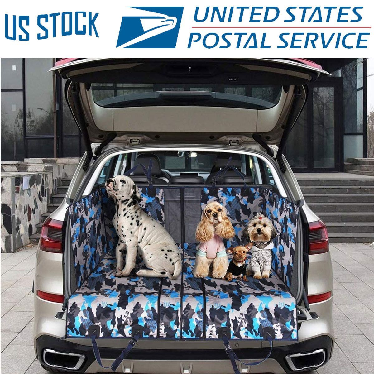 Dog Car Seat Cover Car Rear Back Seat Mat Hammock Cushion Protector Waterproof Mat Pet Blanket