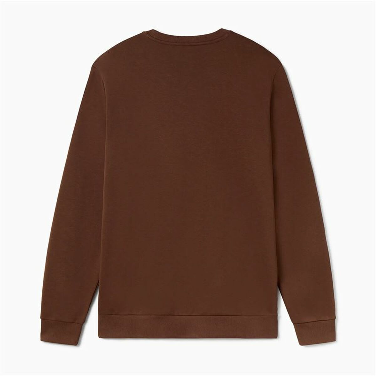 Men’s Sweatshirt without Hood Puma Essentials+ Graphic Crew Fl Hombre Brown