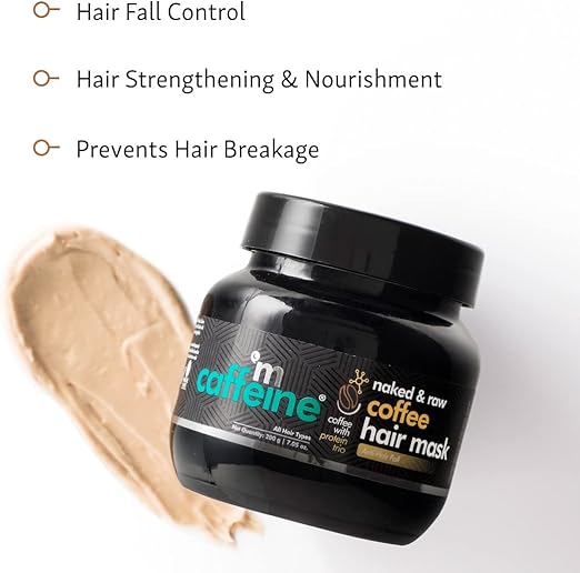 قناع الشعر mCaffeine Naked & Raw Coffee (200 جم)_MCaf100