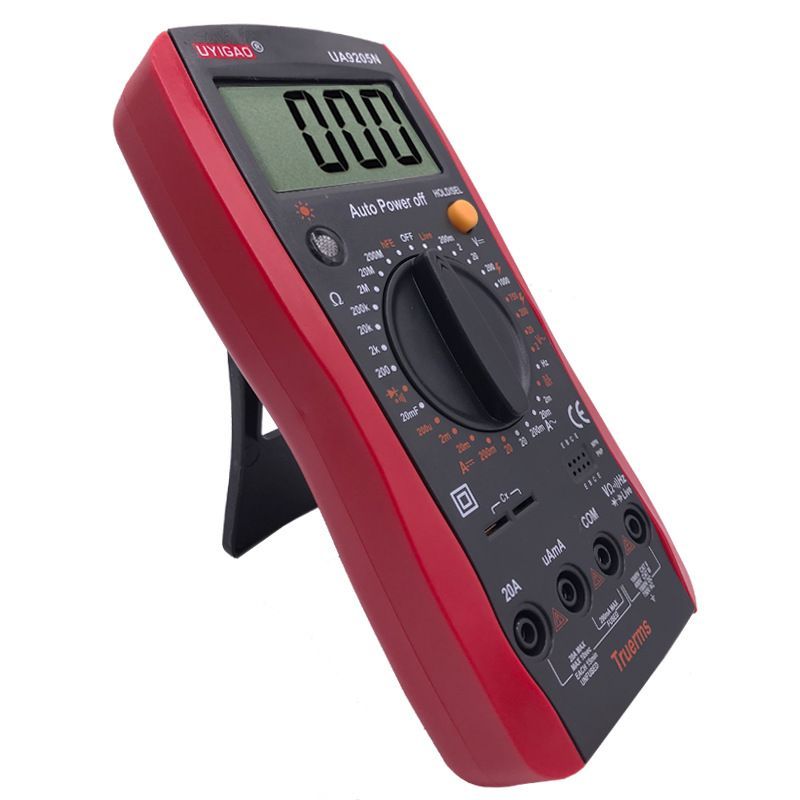 Digital Multimeter Voltmeter Ammeter Capacitance Tester Multi Range Automatic Resistance Meter