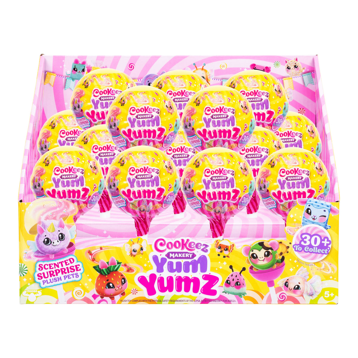 Cookeez Makery Yum Yumz Season 3 – Mystery Scented Plush 2-Pack