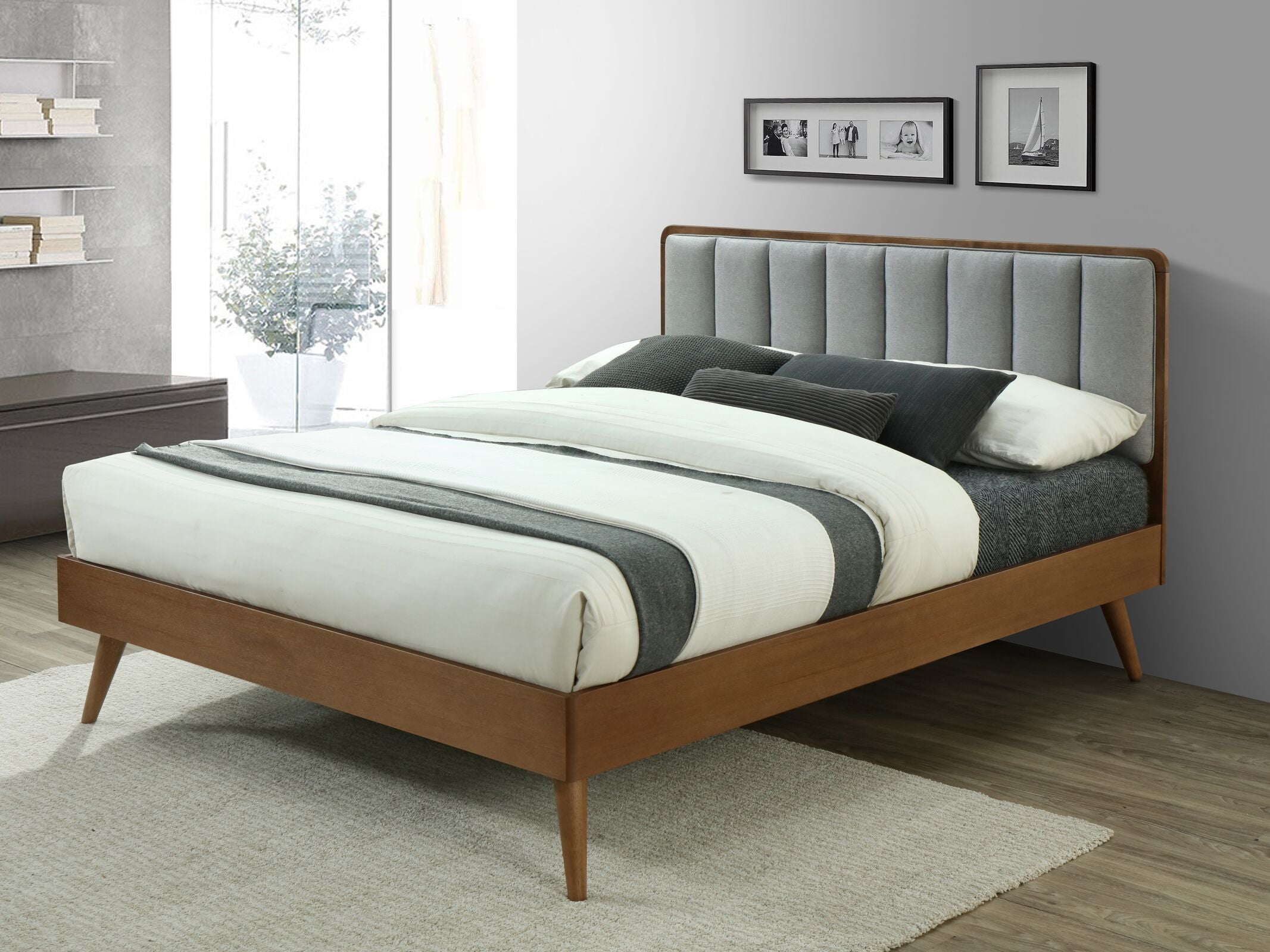 Upholstered Queen Bed #MG00020-QB
