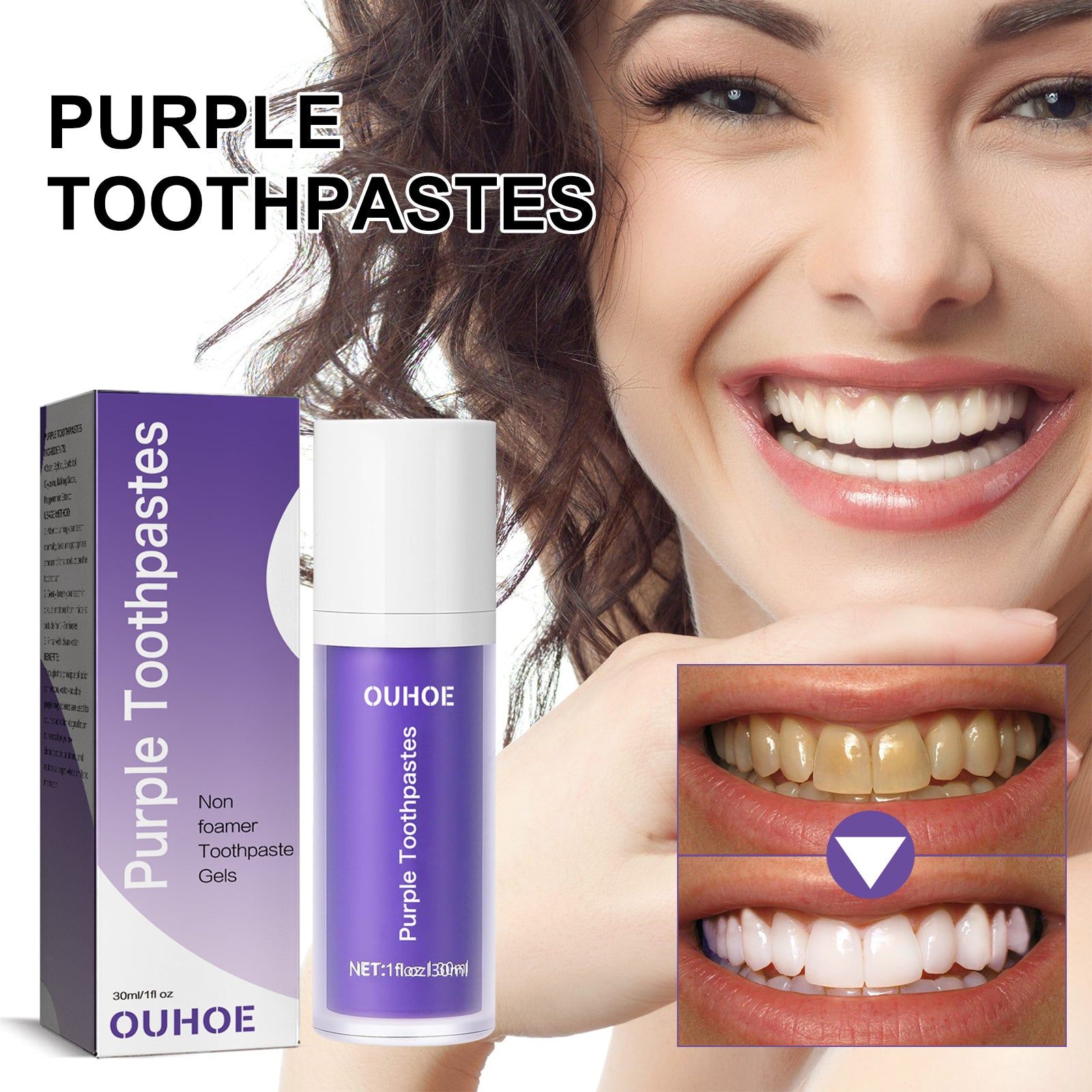 Brighten Your Smile with Oral Cleaning and Whitening Teeth, Gentle on Sensitive Gums ,30ml