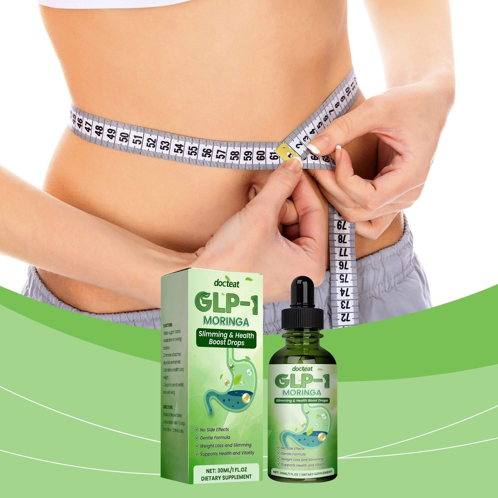Boost Your Body Care, Intestinal Balance Drops for Digestive Health and Overeating Relief ,30ml
