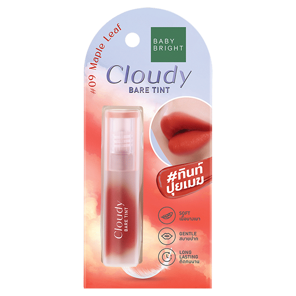 CLOUDY BARE TINT 2.6G BABY BRIGHT (M) #09 MAPLE LEAF
