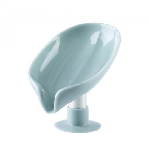 Bar Soap Holder Self Draining Soap Dish with Suction Cup Bathroom Soap Box Tray