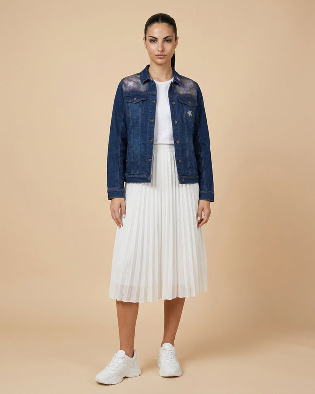 By Carmenzo Stars denim jacket
