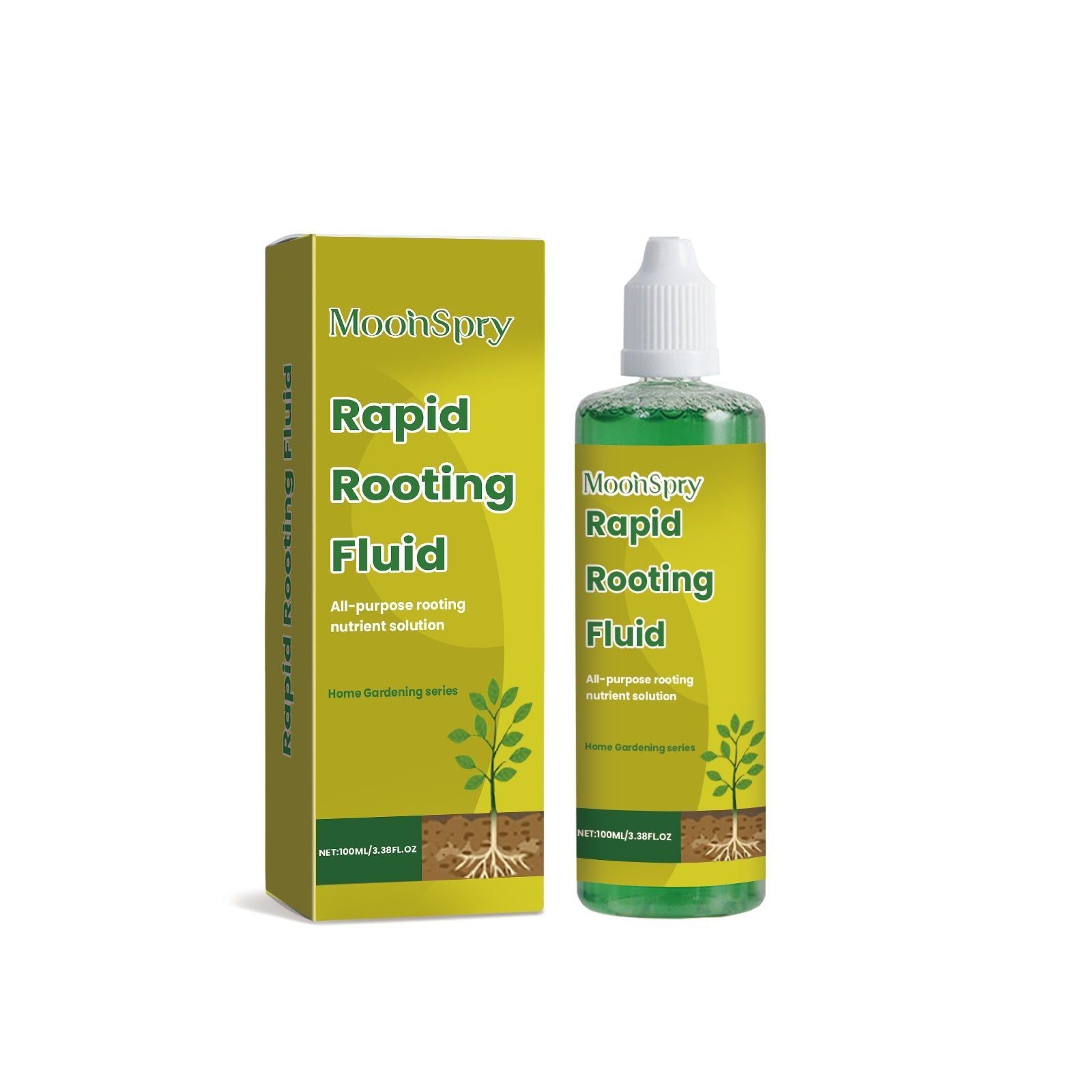 Boost Plant Growth with Green Root Solution, Fast-Absorbing Nutrient, Fertilizer for Healthy Roots ,100ml