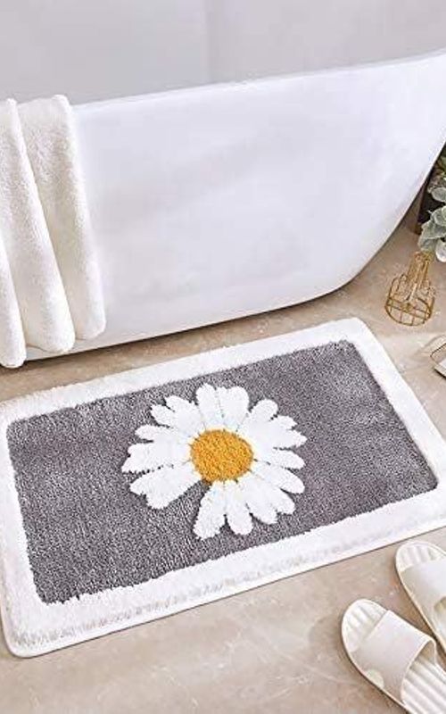 AIESY® Beautiful Luxury Ultra Soft Microfiber Shaggy Bath Mats