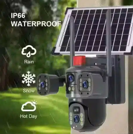 AI Solar Camera  3 in 1