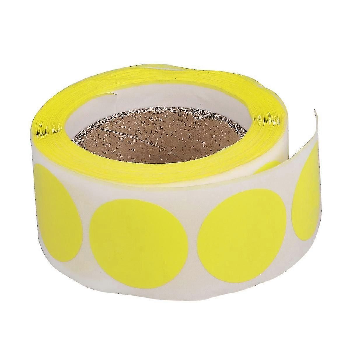 500pcs Per Roll Diy Round Label Adhesive Stickers