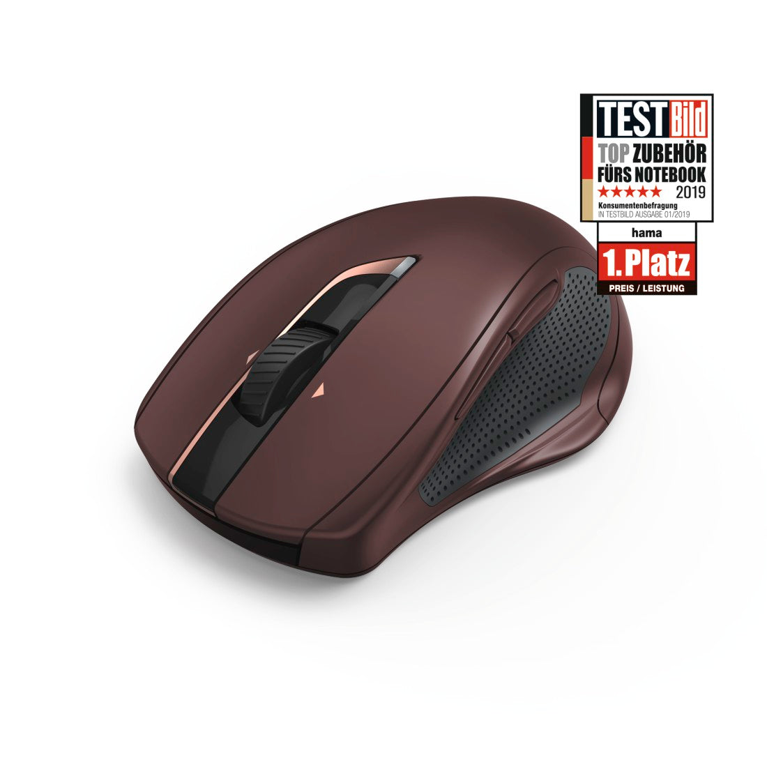 HAMA 182670 7-BUTTON MOUSE MW800,BORDEAUX