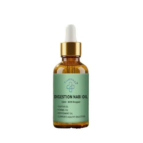 Trustmeds Digestion Nabhi Oil with Hing Ajwain & Ginger