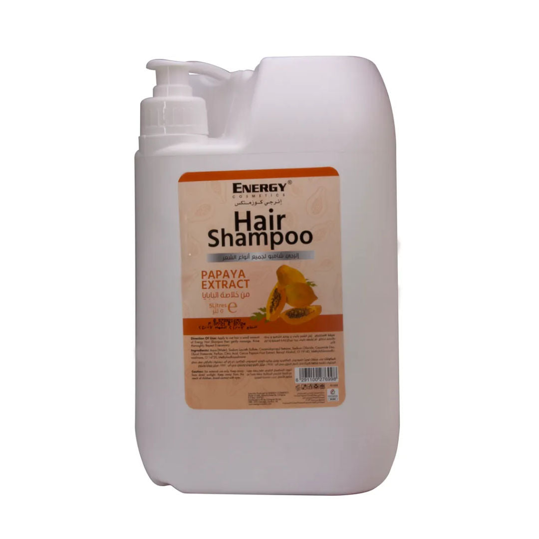 Energy Cosmetics Hair Shampoo, 5L