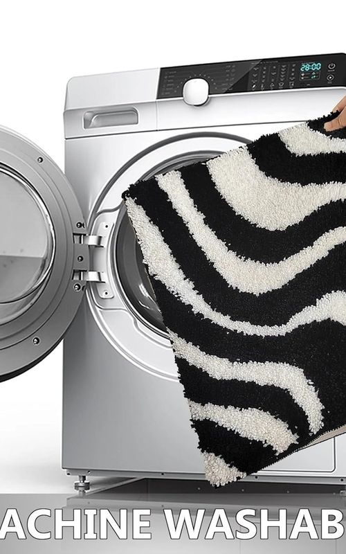 AIESY® Beautiful Microfiber Non Slip Bath Mat for Bathroom